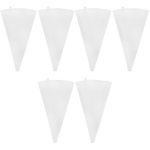 6 Pcs Pastry Bags Cake White Cotton Canvas Bracket 2