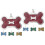8 Pcs Pet Id Tag Cute Id Card Alloy 4
