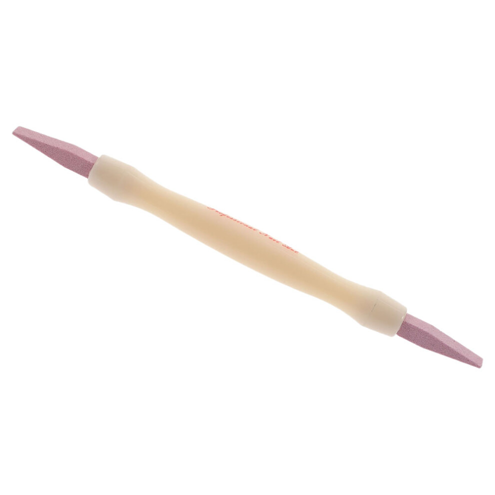 Villcase Dual-End Cuticle File And Nail Pusher Stick For