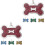 8 Pcs Pet Id Tag Cute Id Card Alloy 3