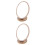 2 Pack Wooden Vanity Mirror Student Makeup Mirrors Small Dresser 5