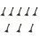 8Pcs Durable Gas Tank Spout Replacement For Can 6
