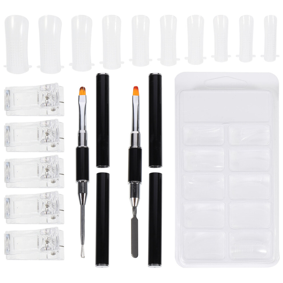 Villcase 5 Sets Nail Art Clips For Manicure Extension Diy