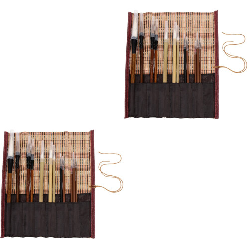 2 Count Marker Calligraphy Chinese Painting Brush Set Child 2