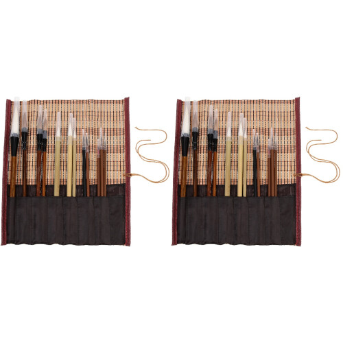 2 Count Marker Calligraphy Chinese Painting Brush Set Child 1