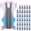 300 Pcs Nail Art Forms Sticker Nail Extension Paper Holders Diy 1