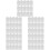 100 Pcs Shirt Folding Board Clothes Paper Laundry Folder 8
