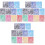 30Feuilles Stickers Alphabet Numéros Pour Décor Bureaux 3