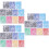 30Feuilles Stickers Alphabet Numéros Pour Décor Bureaux 7