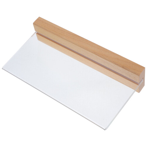 3Pcs Table Sign Holder Clear Display Stand For Office Store Restaurant 2