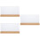 3Pcs Table Sign Holder Clear Display Stand For Office Store Restaurant 9