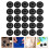 100 Pcs Sew-On Snap Buttons Metal Fasteners For Clothes 11