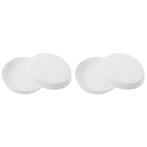 200 Pcs Disposable Paper Cup Lids For Tea And Drinking Cups 1