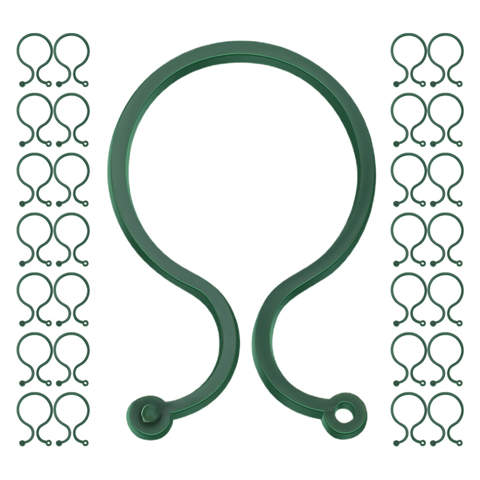 300 Pcs Plant Support Clips For Tomatoes Vines Flowers-image-OPC-PKYGFBF-NEW