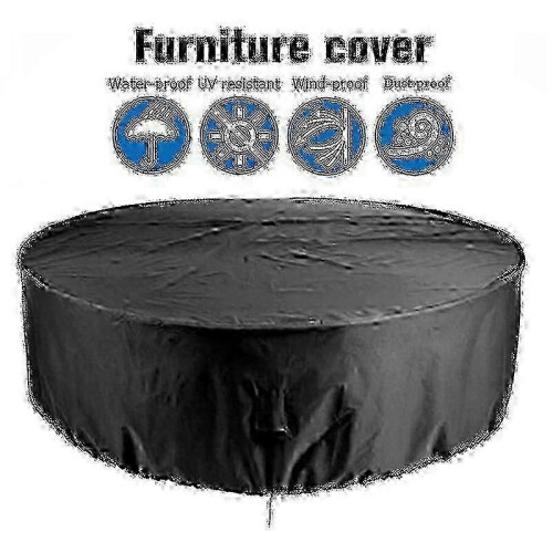 (230*110cm)Custom Fit Waterproof Round Outdoor Table Cover - Durable 2025