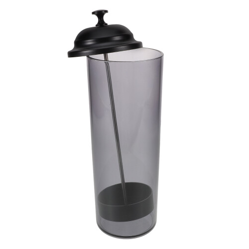 Drinks Straw Dispenser Holder With Reusable Brush Countertop Bucket 1