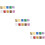 30 Pcs 4.5m Diy Round Sequins Loose Bright Mixed Color Decorative 9