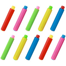 50 Pcs Plastic Chalk Holder Reusable Dust-Free Classroom Clip Clamp