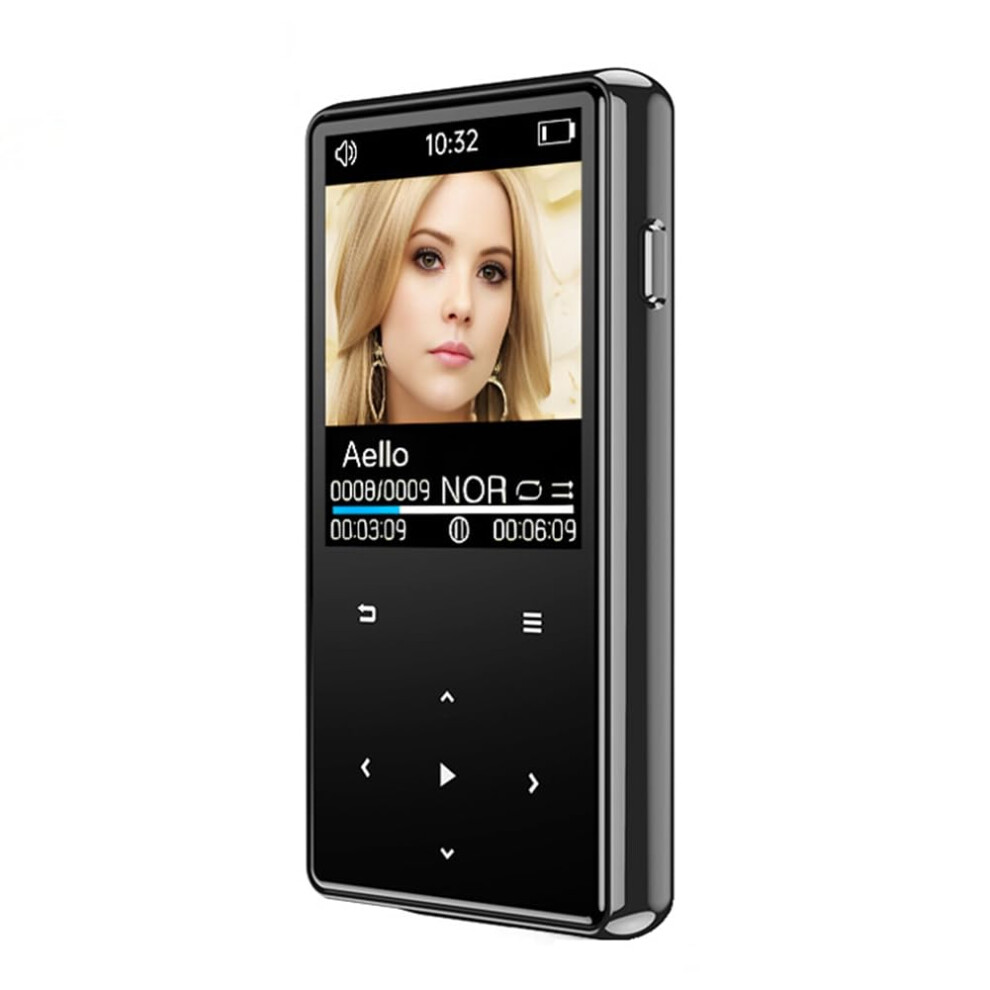 Fm Radio Recording Stereo Music Player Bluetooth 5.0 Compatible 16Gb Mp3 Mp4 Player For Gym And Sports 9084446273557