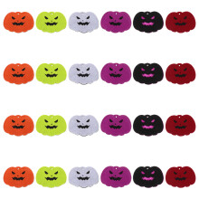 72 Pcs Pumpkin Patches Felt Decorations For Halloween Party Or Home