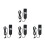 4Pcs Electric Lift Chair 4-Button Control For Power Recliner Sofa 4