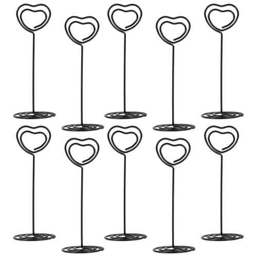 40 Pcs Table Number Clips Name Cards Picture Holders Menu Stands