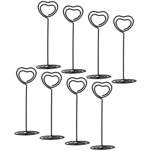 40 Pcs Table Number Clips Name Cards Picture Holders Menu Stands 1