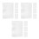 12Pcs Rectangle Aluminum Plates Silver Blank Sheets for DIY Engraving 9