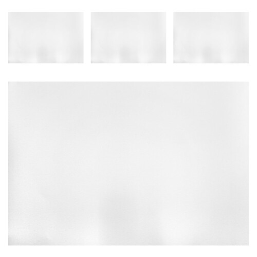 12Pcs Rectangle Aluminum Plates Silver Blank Sheets for DIY Engraving 1