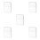 10 Pcs Transparent Plastic Cases For Kerosene 10