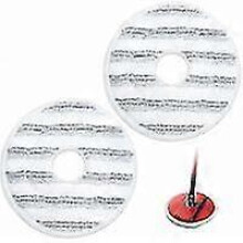 KINZON Ttes de vadrouille de rechange pour Vileda Spin Clean Mop, les recharges Spin Clean Mop sont compatibles avec les ensembles Vileda Spin Mop et