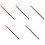 5Pcs Chinese Bamboo Flute For Beginners Music Instrument 5