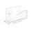2 Sets Acrylic Letter Holder For Desk Mail Organizer File Organizer 10