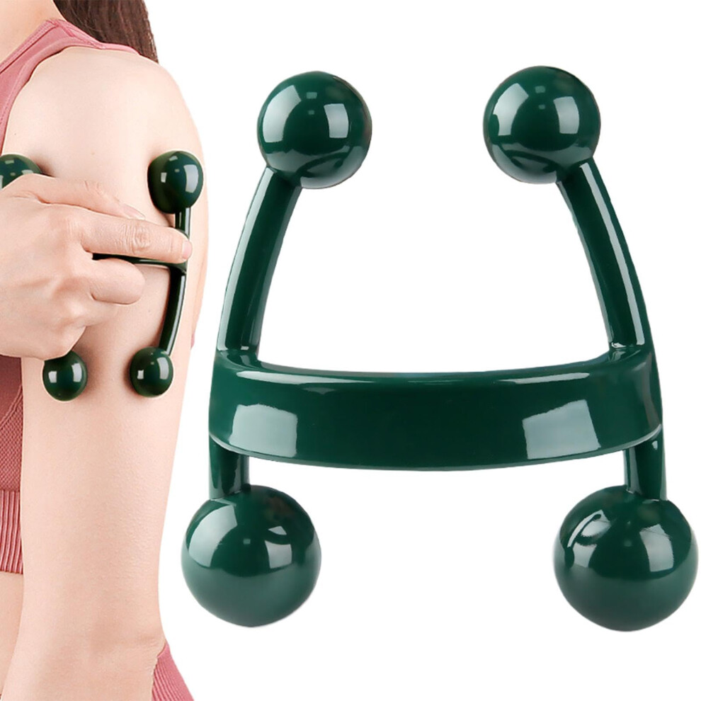 Back Knots Massage Tool Portable H-Shaped Massager Lightweight Back Massager Tool For Bodybuilding And Yoga