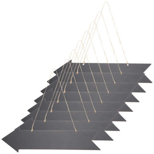 32 Pcs Chalkboard Arrow Sign Double Side Blank Direction Signs 1