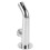2Pcs Shower Arm With Flange Wall Mount Replacement Angle For Bathroom 10