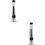 2Pcs Shower Arm With Flange Wall Mount Replacement Angle For Bathroom 8