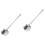 2Pcs Wok With Long Handle 6