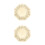 2Pcs Copper Eight Diagrams Mirror Blessing Decor 4