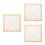 3Pcs Picture Frames Collage Wall Decor For Mounting Or Tabletop 8