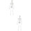 2Pcs Human Skeleton Model Medical Study With Removable Parts 45Cm 7