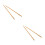 2 Pairs Practical Percussion Drumsticks Simple Drum Mallets Professional 9