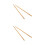 2 Pairs Practical Percussion Drumsticks Simple Drum Mallets Professional 10