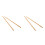 2 Pairs Practical Percussion Drumsticks Simple Drum Mallets Professional 8