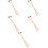 5 Pairs Professional Tongue Drum Mallets Marimba Sticks 9
