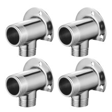 12 Pcs Alloy Shower Concealed To Surface Installation Base Fittings