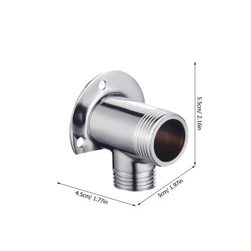 12 Pcs Alloy Shower Concealed To Surface Installation Base Fittings 2