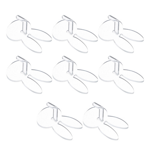 16 Pcs Rabbit Shaped Manicure Stand Nail Art Practice Rack 1