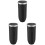 3Pcs Car Trash Bin Cup Holder Organizer Rubbish Container 2