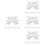 24 Pcs White Paper Blank Mask Diy Masquerade Cosplay Graffiti Material 8